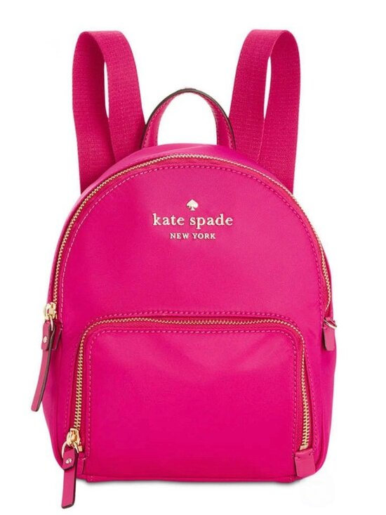 Kate Spade Watson Lane Hartley Mini Backpack Pink Nylon main image 5